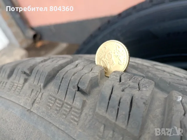 4бр зимни гуми комплект , снимка 2 - Гуми и джанти - 56746063