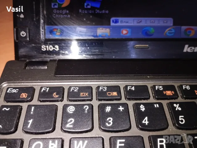 Мини лаптоп Lenovo IdeaPad S10-3 Нетбук, снимка 3 - Лаптопи за дома - 56709900