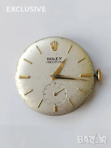 Механика Rolex Precision 1950 Manual Winding Watch, снимка 4 - Мъжки - 53528489