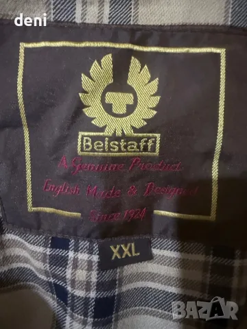 Мъжко кожено яке Belstaff, снимка 3 - Якета - 56632615