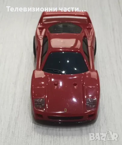 Колекционерска количка Ferrari F40 – Shell V-Power (Мащаб 1:38)