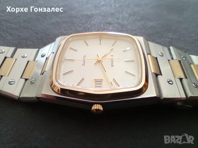 Eterna Royal Quartz 34mm X 32mm, снимка 4 - Мъжки - 56727953