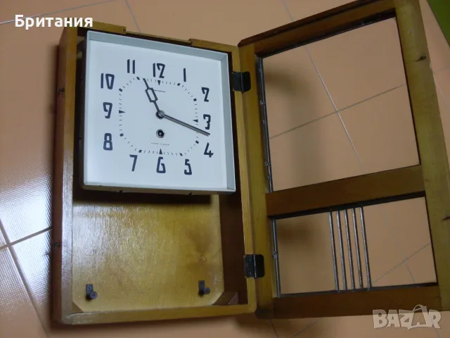 Стар съветски стенен часовник., снимка 6 - Антикварни и старинни предмети - 56615283