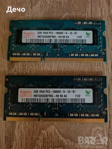 Кит ddr3 2х2gb за лаптоп