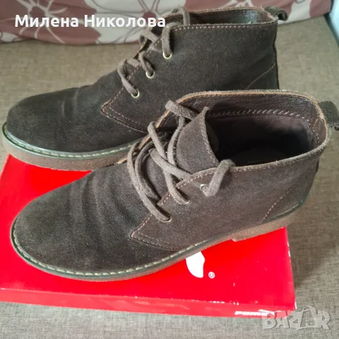 Дамски боти тип "Кларк" кларкове 40 номер, снимка 3 - Дамски боти - 56613701