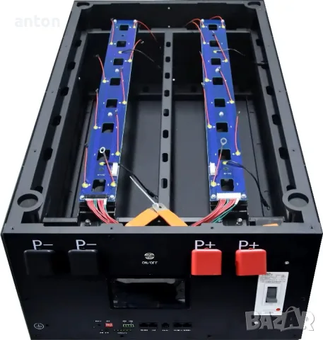 Кутия за соларна батерия за 16 клетки 280Ач 314Ач с БМС JK v19 pb2a16s20p DIY stackable box solar 