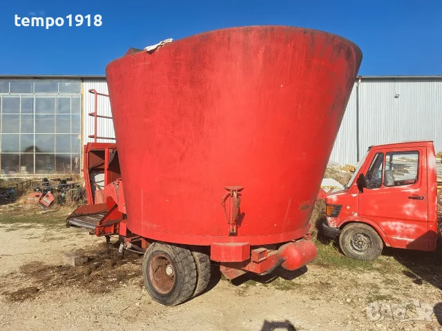 Фуражен Миксер 14 м³ , снимка 7 - Селскостопанска техника - 56746760