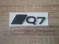 черен гланц емблема Audi Q7 нов стил, снимка 5