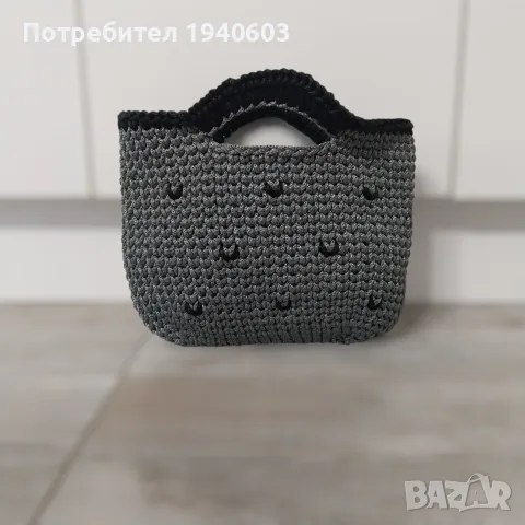Ръчно плетена чанта, снимка 2 - Чанти - 56627426