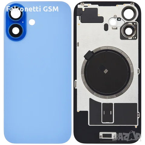 Заден капак за iPhone 16 – Оборудван AAA+ – Ултрамарин