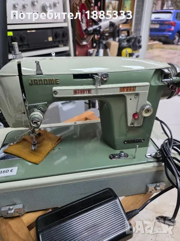 продава се шевна машина JANOME, снимка 2 - Шевни машини - 56747546