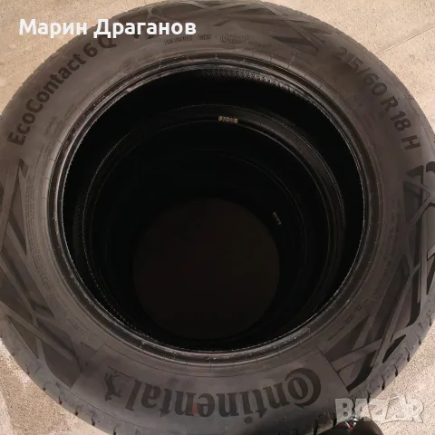 Continental Ecocontact 6Q 215/60 R18, снимка 5 - Гуми и джанти - 56706460