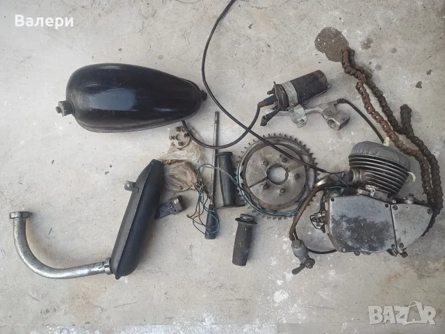 Двигател за Велосипед (комплект тип „Дека“) – за Части или Възстановяване