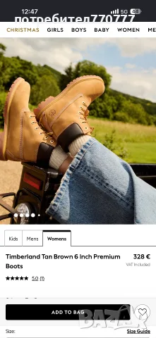 Оригинални боти цвят каки Timberland , снимка 3 - Дамски боти - 56595725