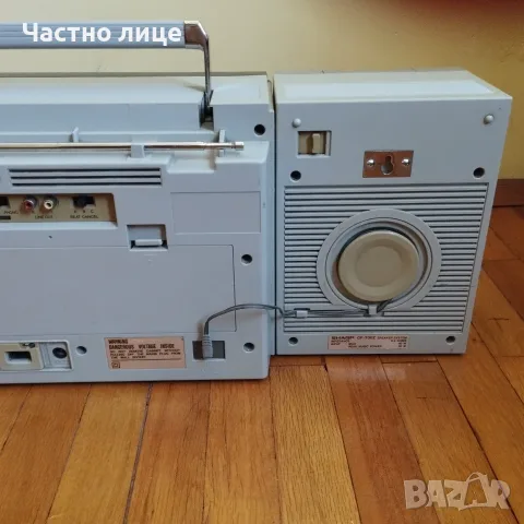 Sharp GF700Z радиокасетофон, снимка 8 - Радиокасетофони, транзистори - 56633321