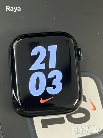 Apple Watch Series 7 Nike edition, снимка 8 - Смарт часовници - 56730628