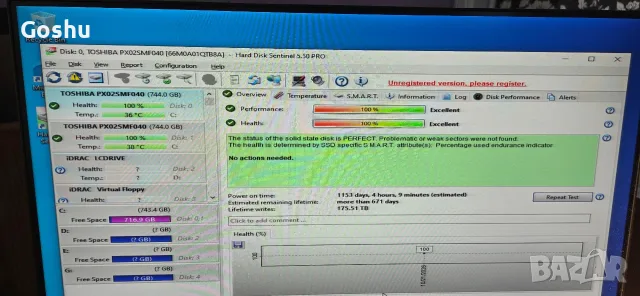 Toshiba SAD SSD 400GB, снимка 4 - Твърди дискове - 56612759