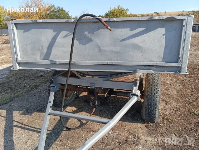 Продавам Ремарке за трактор, снимка 2 - Селскостопанска техника - 56612226