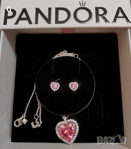 Комплект бижута Pandora, снимка 2 - Бижутерийни комплекти - 56552821