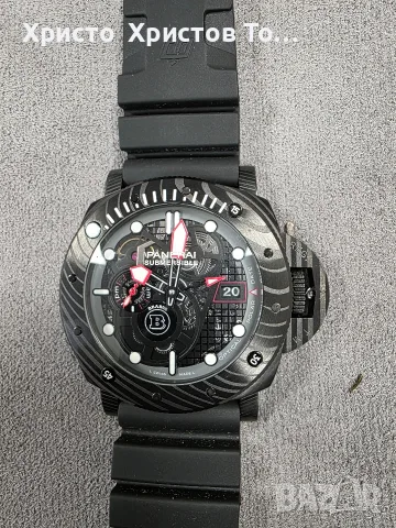 Мъжки луксозен механичен часовник Panerai Brabus
