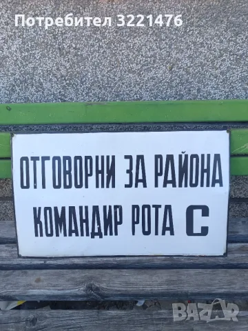 Стари емайлирани табели 