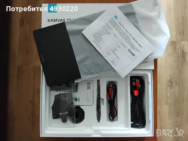 Продавам Графичен таблет HUION Kamvas Pro 13, снимка 2 - Таблети - 56596066