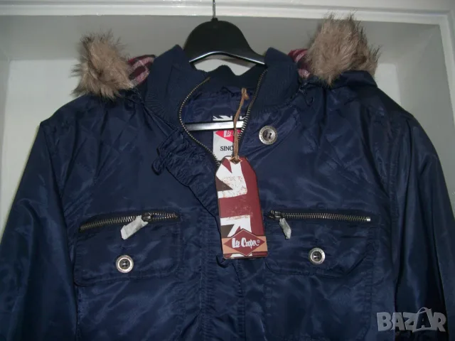 Дамско яке Lee Cooper Hooded размер XL, снимка 6 - Якета - 56677263