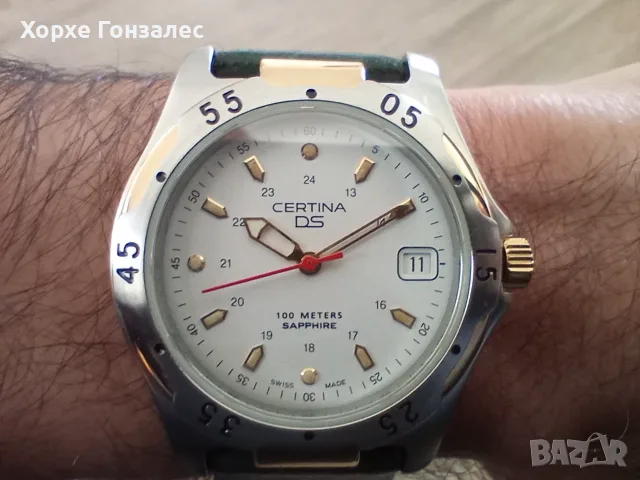 Certina DS, 1990', 38mm, снимка 10 - Дамски - 56721140