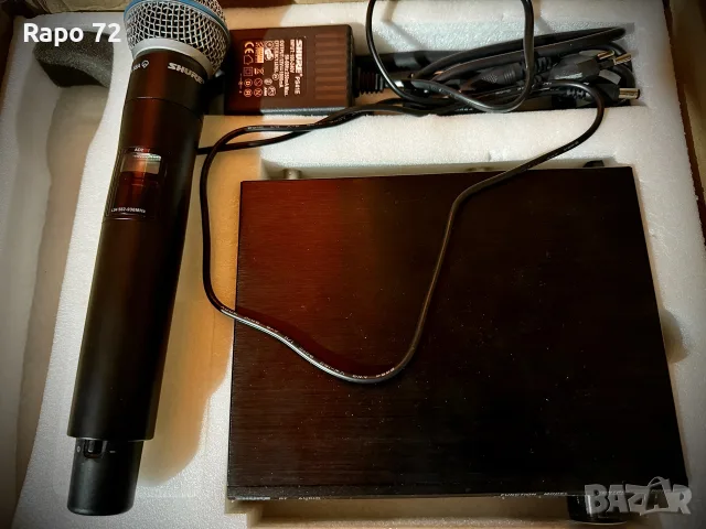 Продавам безжичен микрофон AD2 - Beta 58A(Shure)