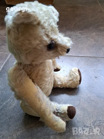 стара плюшена играчка мече Teddy Bear    36/3, снимка 7 - Плюшени играчки - 56612756