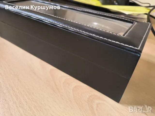 Кутия за часовници, снимка 4 - Кутии за съхранение - 56677969
