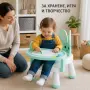 Продавам детско столче с масичка за хранене, снимка 5