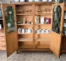 Белгийска дъбова витрина, снимка 6