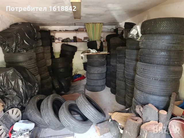 Продавам гуми употребявани различни размери