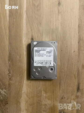 Hitachi Deskstar 750GB HDD 7200RPM SATA 3.5” + монтажни релси