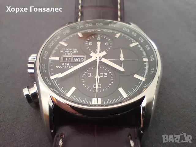 Certina DS-1 Automatic Chronograph, 43mm, снимка 4 - Мъжки - 56721325