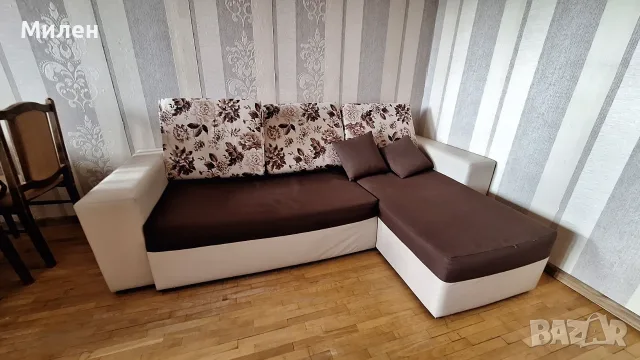 Ъглов диван, разтегателен