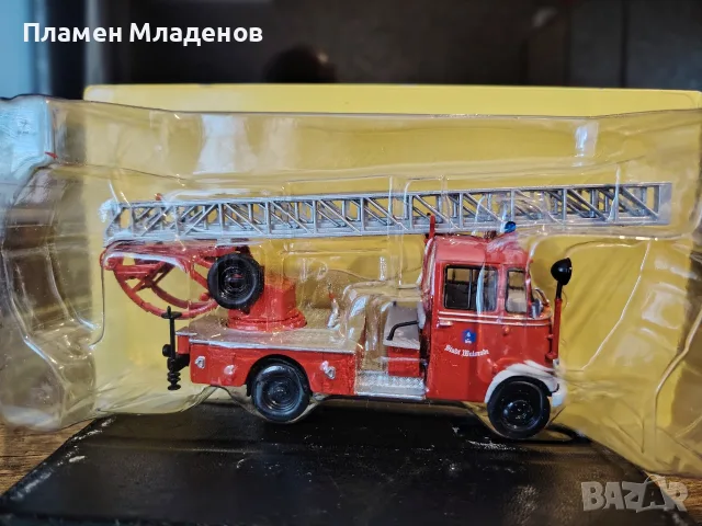 Пожарна Мерцедес, мащаб 1:43, Деагостини, Легендарни камиони