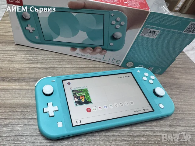 Nintendo Switch Lite с игра, снимка 2 - Nintendo конзоли - 56613603