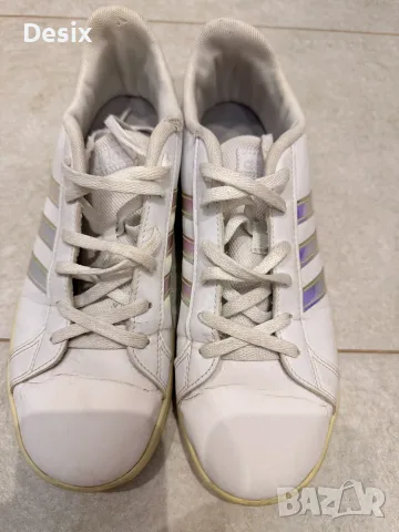 Дамски маратонки Adidas CF ADVANTAGE, Бял, снимка 2 - Маратонки - 56745378