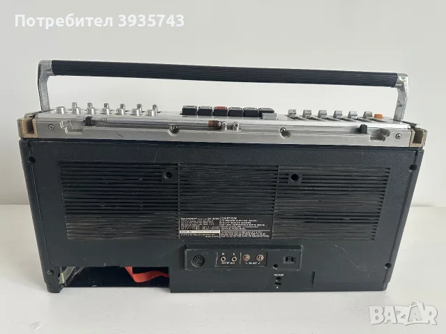 Sharp gf 9090 Japan boombox , снимка 5 - Радиокасетофони, транзистори - 56710356
