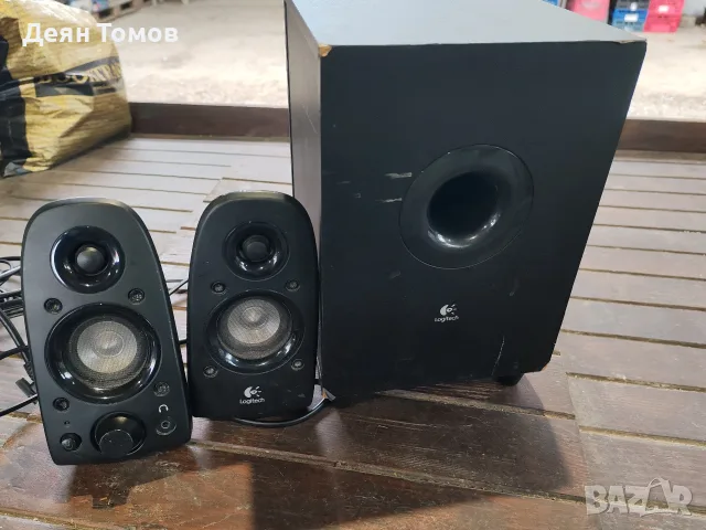 Logitech z506, забележки , снимка 2 - Аудиосистеми - 56676931