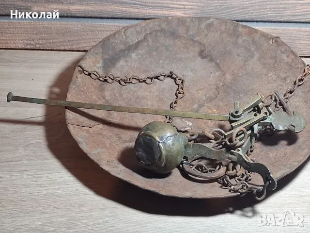 Стар Бронзов Кантар Паланца с Топуз