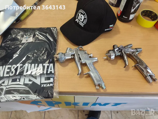 Пистолет за боядисване професионален., снимка 14 - Компресори - 56589645