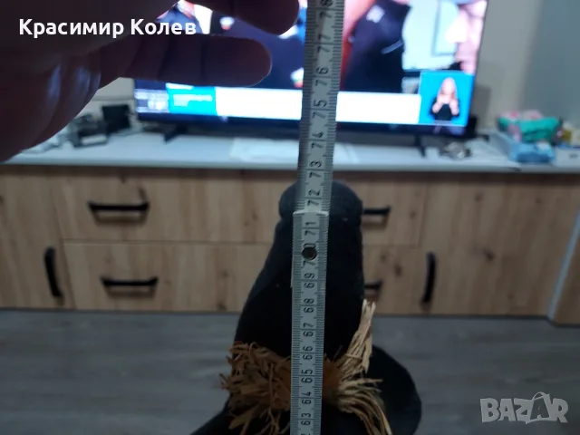 Баба Яга декорация  - 2 броя, снимка 14 - Декорация за дома - 56730078