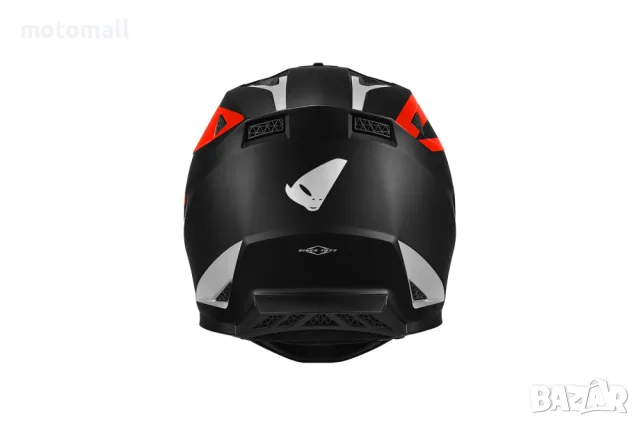 Мотокрос каска UFO RAYSON BLACK/WHITE/RED, снимка 3 - Аксесоари и консумативи - 56678866