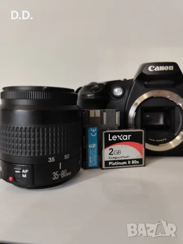 Canon D60 комплект, снимка 11 - Фотоапарати - 56637284