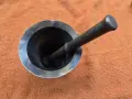 Бронзово хаванче с уши, снимка 1