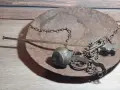 Стар Бронзов Кантар Паланца с Топуз, снимка 1
