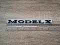 черен надпис Tesla Model X, снимка 2